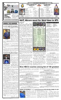A&T, Alcorn Meet for Third Time In