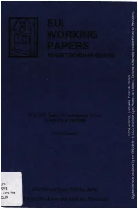 European University Institute. Digitised Version Produced by the EUI Library in 2020