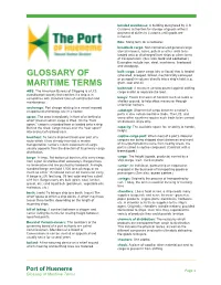 Glossary of Maritime Terms