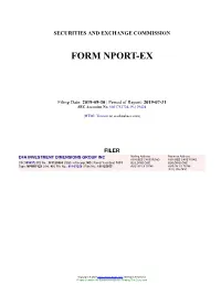 DFA INVESTMENT DIMENSIONS GROUP INC Form NPORT-EX Filed