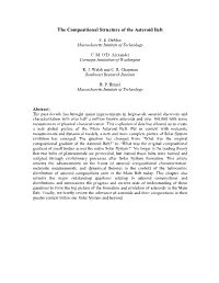 The Compositional Structure of the Asteroid Belt