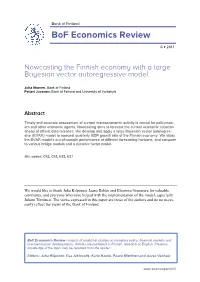 Nowcasting the Finnish Economy with a Large Bayesian Vector Autoregressive Model