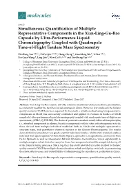 Simultaneous Quantification of Multiple Representative