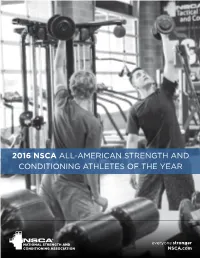 2016 All-American Booklet