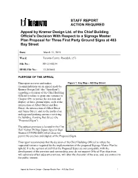 Appeal by Kramer Design Ltd. of the Chief Building Official's Decision