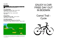 ENJOY a CAR FREE DAY out in BODMIN Camel Trail