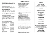 How to Register