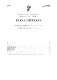 Seanad Éireann