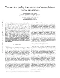 Towards the Quality Improvement of Cross-Platform Mobile Applications