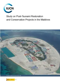 Study on Post-Tsunami Restoration and Conservation Projects in the Maldives