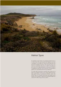 Habitat Types