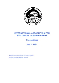 IABO Proc Until 1971