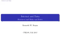 Internet and Data