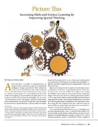 Picture This: Increasing Math and Science Learning by Improving