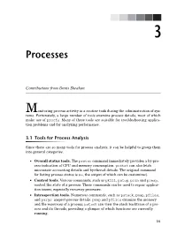 Solaris Performance and Tools -- Chapter 3 Processes