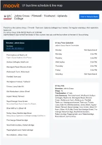 U1 Bus Time Schedule & Line Route