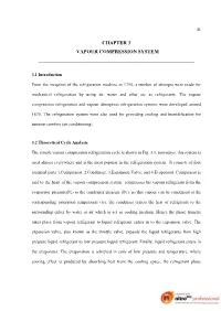 Chapter 3 Vapour Compression System ______