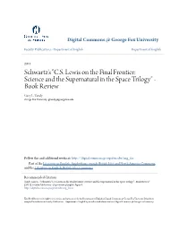 CS Lewis on the Final Frontier: Science and the Supernatural in The