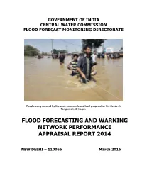 Flood Forecasting and Warning Network Performance Appraisal Report 2014