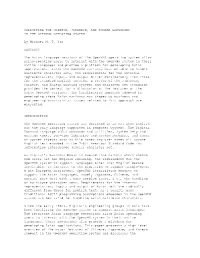 SUPPORTING the CHINESE, JAPANESE, and KOREAN LANGUAGES in the OPENVMS OPERATING SYSTEM by Michael M. T. Yau ABSTRACT the Asian L