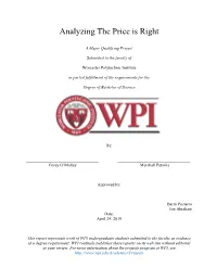 Analyzing the Price Is Right