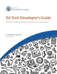 Ed Tech Developer's Guide