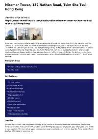 Miramar Tower, 132 Nathan Road, Tsim Sha Tsui, Hong Kong