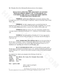R-08-78 Seastreak Ferry License Transfer
