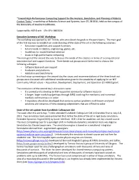 Workshop Report