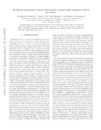 Arxiv:1912.01480V2 [Physics.Optics]