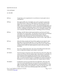 First Look 190128 (Completed 01/26/19) Page 1 of 13 Transcript by Rev.Com