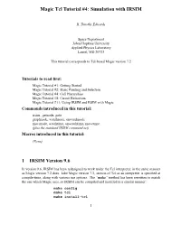Magic Tcl Tutorial #4: Simulation with IRSIM