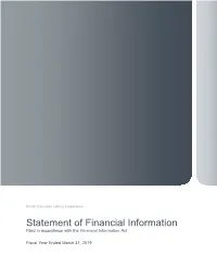 BCLC FIA Report 2019