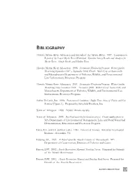 Bibliography