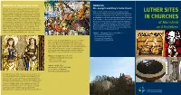 Luther Sites in Churches