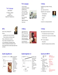The C Language the C Language C History BCPL C History C History
