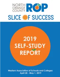 WASC 2019 Self-Study Report