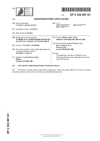 Ionic Liquids Comprising Nitrogen Containing Cations