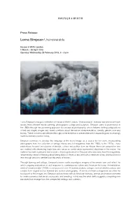 Lorna Simpson Unanswerable