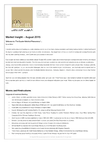 Market Insight – August 2015 Welcome to “The Baader-Meinhof Phenomena”… by Jon Michel