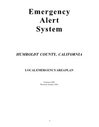 Emergency Alert System