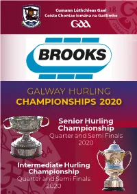 Galway Hurling Championships 2020