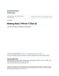 Meeting Notes 1999-06-17 [Part D]