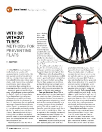 With Or Without Tubes Methods for Preventing