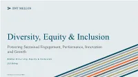 BNY Mellon Diversity, Equality & Inclusion Strategy