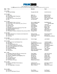 Date Title Director Cast Nicholas Nickleby Douglas Mcgrath Charlie