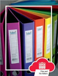 Files and File Folders RING BINDERS RING BINDERS