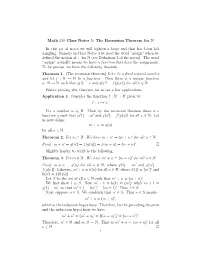 Math 310 Class Notes 5: the Recursion Theorem for N