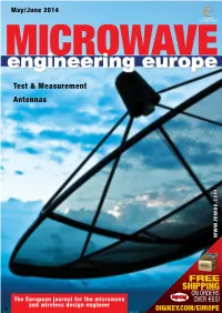 Microwave Engineering Europe Are Subject to Reproduction in Information Storage and Retrieval Products Systems