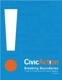 Breaking Boundaries: Time to Think and Act Like a Region